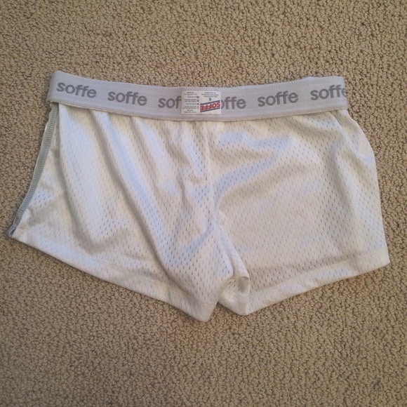 White Soffe Gym Shorts - Picture 4 of 4